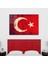 Türk Bayrağı Cam Tablo 6 50 x 70 Uv Baskı Temperli 5