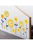 Ayıcıklı Ayçiçekleri Bebek ve Çocuk Odası Duvar Sticker 4