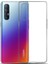 Oppo Reno 3 Pro Kılıf Süper Silikon Arka Koruma + Nano Glass Şeffaf 1