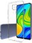 Xiaomi Redmi Note 9 Kılıf Kamera Korumalı Silikon Şeffaf 2
