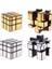 Aynalı Zeka Küpü 3 x 3 x 3 Eğitici Oyuncak Altın Mirror S Cube 3