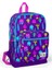 Dört Gözlü Saksıda Kaktüsler Kız Çocuk İlkokul Sırt Çantası Mor 1