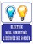 Elektrik Milli Servetimiz Lüzümsüz İse Söndür Levhası 1
