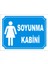 Soyunma Kabini Bayan Uyarı Levhası 1