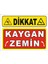 Kaygan Zemin Uyarı Levhası 1