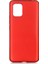 Xiaomi Mi 10 Lite Kılıf Mat Premium Silikon Kılıf Kırmızı 1