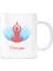 I Love Yoga Kupa Bardak - Lotus Çiçekli 2 1