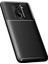 Xiaomi Redmi Note 9 Kılıf Karbon Desenli Lux Negro Silikon Siyah + Tam Kaplayan 5D Cam Ekran Koruyucu 1