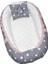 Berababy Babynest Gri ve Pudra Kombin Bebek Yuvası 1