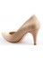 CV300 9 cm Topuk Bej Kadın Stiletto Ayakkabı 3
