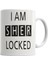 I Am Sher Locked Kupa Bardak Porselen 1
