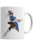 Street Fighter Chun Li Blue Kupa Bardak Porselen 1