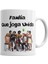 Familia Que Joga Unida Kupa Bardak Porselen 1