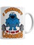 Cookie Monster Workout Kurabiye Canavarı Kupa Bardak Porselen 1