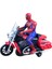 Spiderman Pilli Işıklı Motorlu Örümcek Adam 1