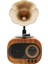 B5 Nostaljik Mini Gramafon Radyo 1