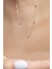 Top Zincirli Rose Kaplamalı 925 Ayar Gümüş Kolye 2