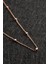 Top Zincirli Rose Kaplamalı 925 Ayar Gümüş Kolye 3