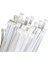 Beyaz Kablo Bağı Plastik Cırt Kelepçe 3.6X200Mm 100 Adet Beyaz 3.6X200 Mm 3