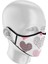 Çocuk Yıkanabilir Kumaş Maske Kalp 2