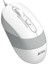 FM10 USB 1600DPI Gri - Beyaz Mouse 2