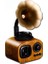 Nostaljik Mini Radyo Bluetooth Hoparlör 3