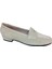 Buz Beyaz Süet Loafer Babet 1