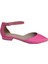 Pembe Deri Stiletto Babet 1