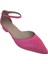 Pembe Deri Stiletto Babet 3