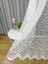 Spor Desen Dantel Tül Perde 100 x 200 Sık Pile 1/3 4