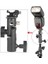 - Tüm Tepe Kafa Flaş Flash İçin Şemsiye Tutucu Holder Canon Nikon Sony Fujifilm Yongnuo Godox vb. 3