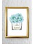 Decor Mavi Vazo Chanel Çerçeveli Poster Tablo 23.5 x 33,5 cm 1