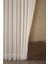 Ince Çizgili Şantuklu Tül Krem 1-2,5 Orta Sık Pile 400 x 260 cm 1