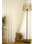 Kırçıllı Keten Tül Naturel 1-3 Sık Pile 100 x 260 cm 1