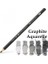 Hb Graphite Aquarelle Kurşun Kalem Siyah 3