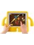 Apple iPad 2 9.7" Kılıf Yumuşak Dokulu Standlı Silikon Kids Mor 2