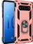 - Samsung Galaxy S10 - Kılıf Yüzüklü Zırh Tank Vega Kapak - Rose Gold - T8268 1