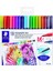 Marsgraphic Duo Brush Pen Renkli Çift Taraflı Fırça Uçlu Marker Seti 18'li 1