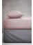 Luxury Ranforce Tek Kişilik Lastikli Çarşaf Seti 120 x 200 + 30 cm Yastık Kılıflı Pembe 3