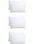 6'lı Yastık Kılıfı 50 x 70 + 20 cm Kapaklı BeyazBeyazBeyaz 1