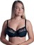 Caroline 20178 Kadın Siyah Balenli Süngersiz Sütyen 1