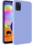 Samsung Galaxy A31 İçi Kadife Soft Silikon Kılıf - Açık Mavi 1