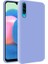 Samsung Galaxy A30S İçi Kadife Soft Silikon Kılıf - Açık Mavi 1