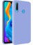Huawei P30 Lite İçi Kadife Soft Silikon Kılıf - Açık Mavi 1