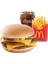 Double Cheeseburger Menü Coca-Cola (Büyük) 1