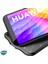 Huawei Y5P Kılıf Deri Dokulu Silikon Siyah 4
