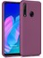 Matte Silikon Huawei P40 Lite E Kılıf Mor 1