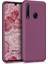 Matte Silikon Huawei Y6P Kılıf Mor 1