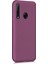 Matte Silikon Huawei Y6P Kılıf Mor 2