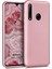 Matte Silikon Huawei Y6P Kılıf Rose Gold 1